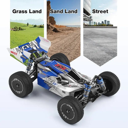 Auto a control remoto - Buggy a escala 1/14 - Wltoys 144011 - Jugueteria del Sur