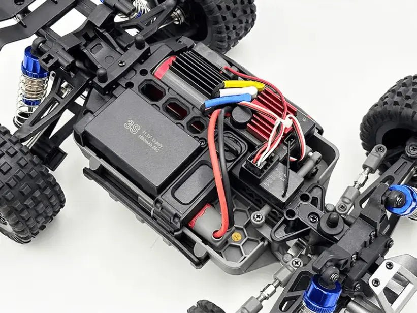 Auto a control remoto - Buggy todoterreno 4x4 a escala 1/16 - MJX Hyper Go 16207 - Jugueteria del Sur