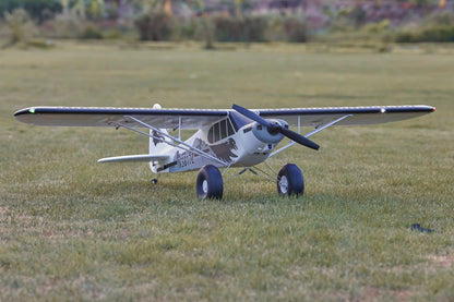 Avión a control remoto - Piper Super Cub PA - 18 de 1300 mm con Reflex V3 RTF - FMS - Jugueteria del Sur