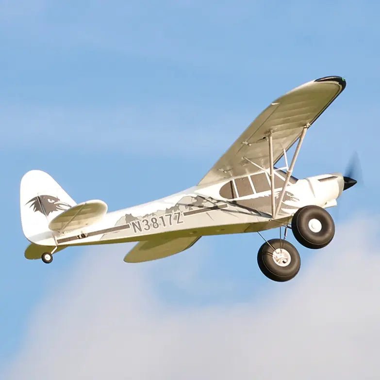 Avión a control remoto - Piper Super Cub PA - 18 de 1300 mm con Reflex V3 RTF - FMS - Jugueteria del Sur