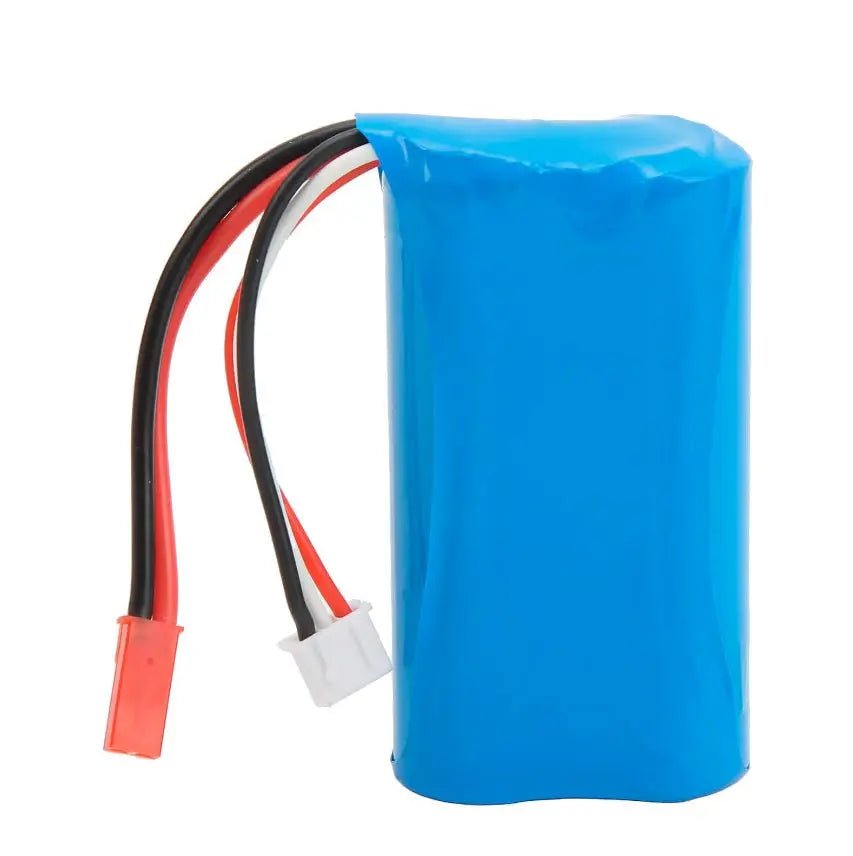 Batería 18650 - Conector JST - 7,4V 1500mah, 2S - Jugueteria del Sur