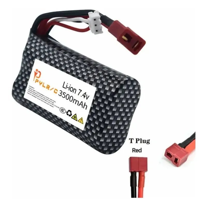 Batería 7,4v 3500mah 18650 Para Auto A Control Remoto Hobby - Jugueteria del Sur