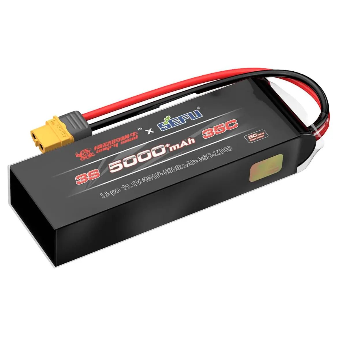 Batería Lipo - 11.1V 5000mah 3S XT60 Plug - MJX Hyper Go - Jugueteria del Sur