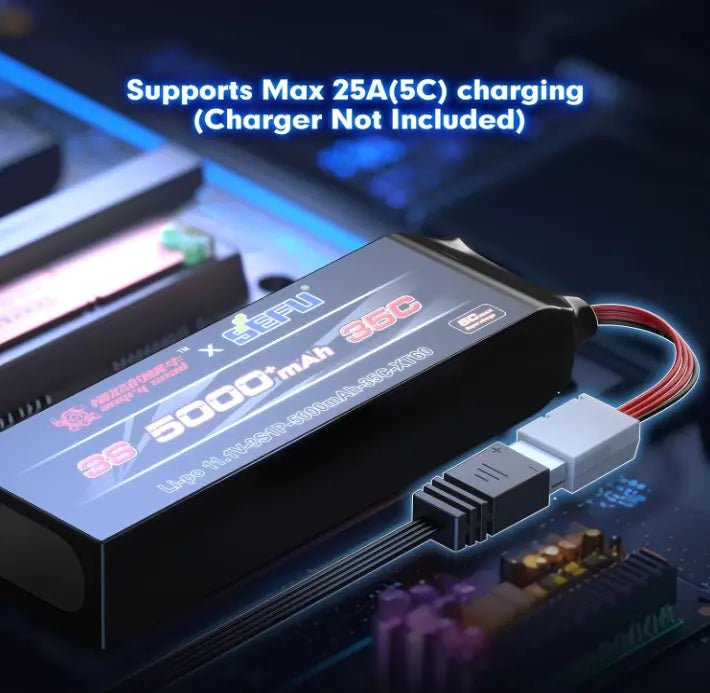 Batería Lipo - 11.1V 5000mah 3S XT60 Plug - MJX Hyper Go - Jugueteria del Sur
