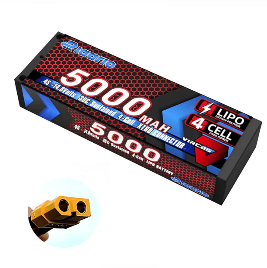 Batería Lipo - 14.8V 5000mah 30C 4S XT60 - Rlaarlo - Jugueteria del Sur