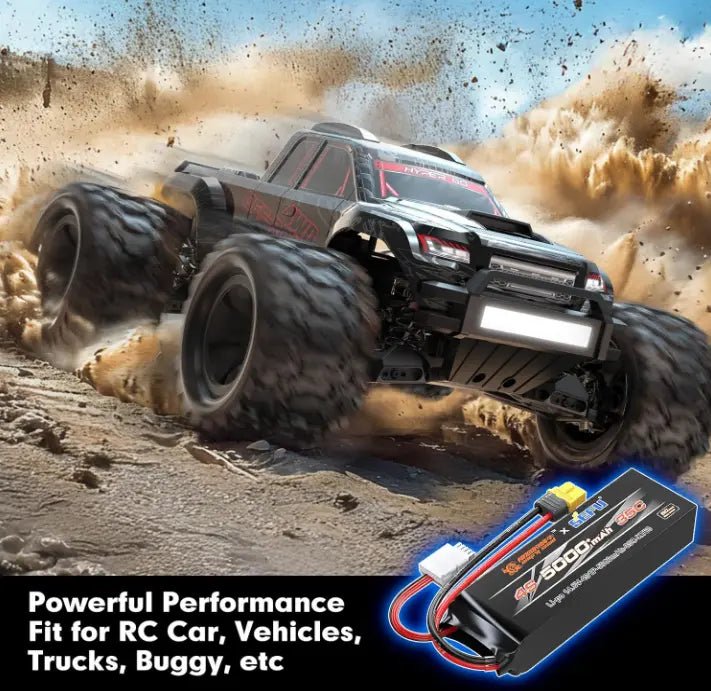 Batería Lipo - 14.8V 5000mah 4S XT60 Plug - MJX Hyper Go - Jugueteria del Sur