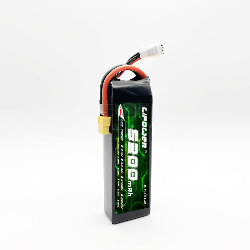 Batería Lipo - 7.4V 5200mah 60C 2S XT60 Plug - Lipower - Jugueteria del Sur