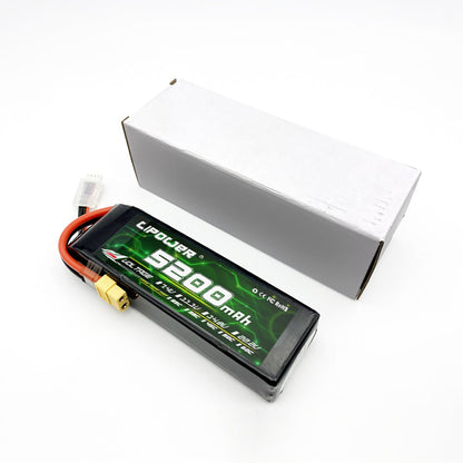 Batería Lipo - 7.4V 5200mah 60C 2S XT60 Plug - Lipower - Jugueteria del Sur