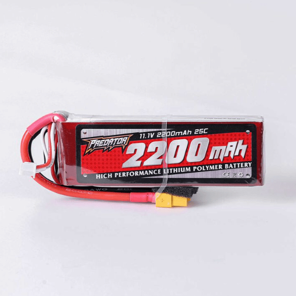 Batería Lipo - Conector XT60 - 11,1V 2200mah, 3S 25C - Jugueteria del Sur