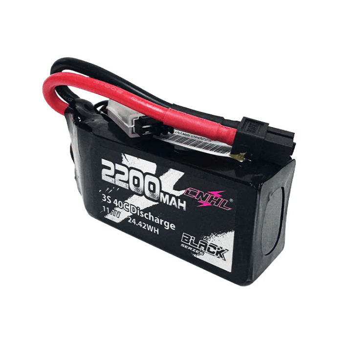 Batería Lipo - Conector XT60 - 11,1V 2200mAh Short 40C 3S CNHL - Juguetería del Sur