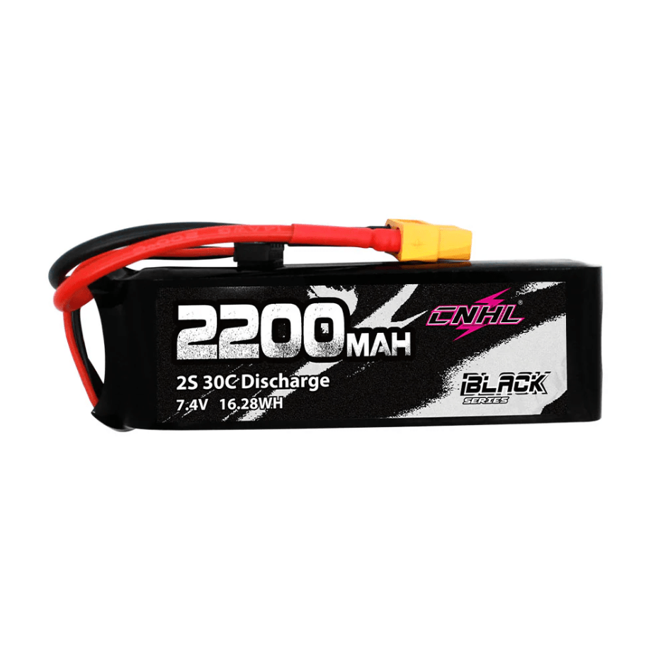 Batería Lipo - Conector XT60 - 7,4V 2200mah, 2S CNHL - Jugueteria del Sur