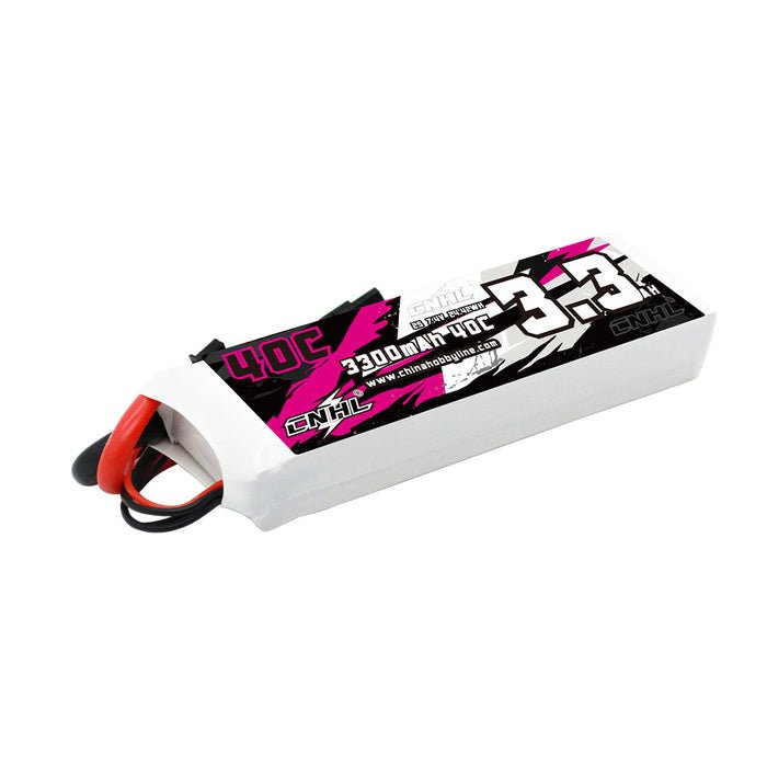Batería Lipo - Conector XT60 - 7,4V 3300mah 40C, 2S - CNHL - Jugueteria del Sur