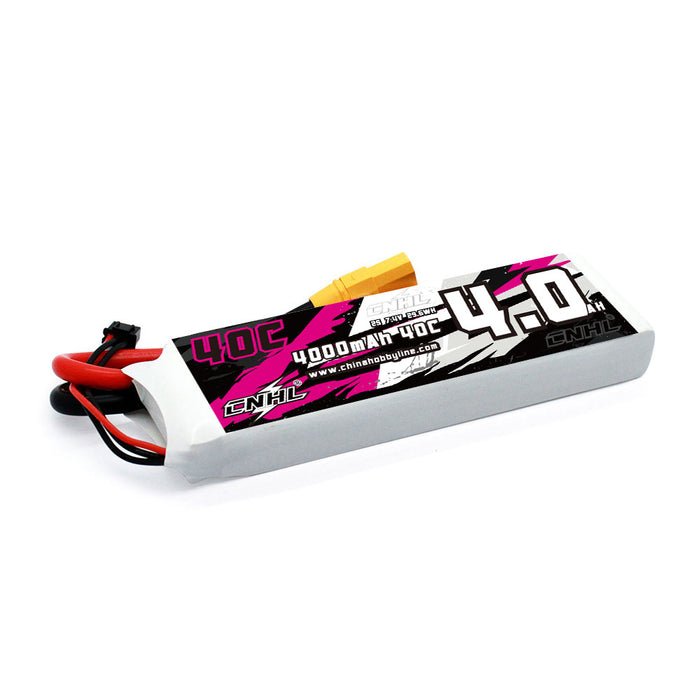Batería Lipo - Conector XT60 - 7,4V 4000mah 40C, 2S - CNHL - Jugueteria del Sur