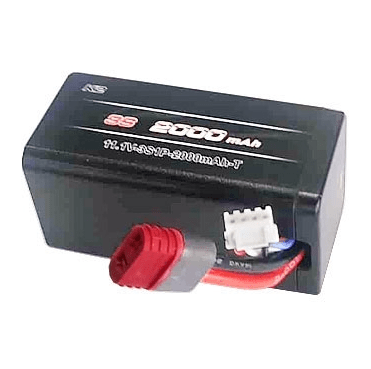 Batería MJX - HardCase Conector T - 7,4V 2000mAh, 3S - Juguetería del Sur