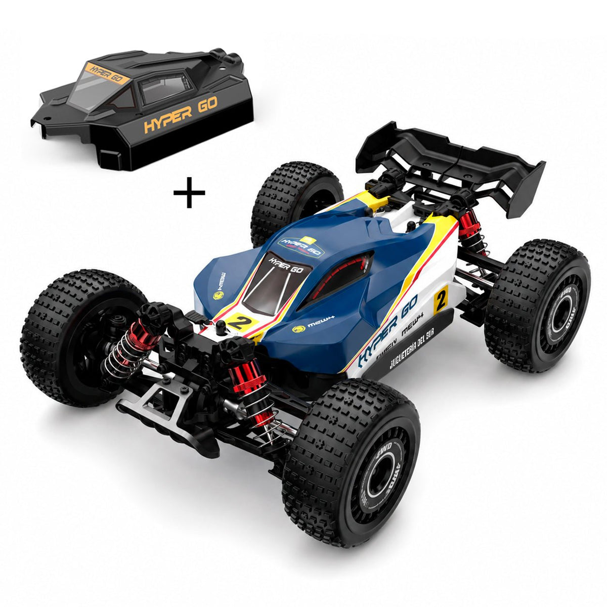 Buggy RC 1/16 4WD Brushless - MJX Hyper Go 16213 - Jugueteria del Sur