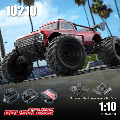 Camioneta RC 1/10 4WD Brushless - MJX Hyper Go 10210 - Jugueteria del Sur