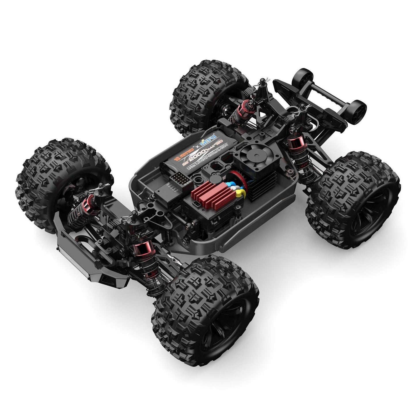 Camioneta RC 1/16 4WD Brushless - MJX Hyper Go 16212 - Jugueteria del Sur