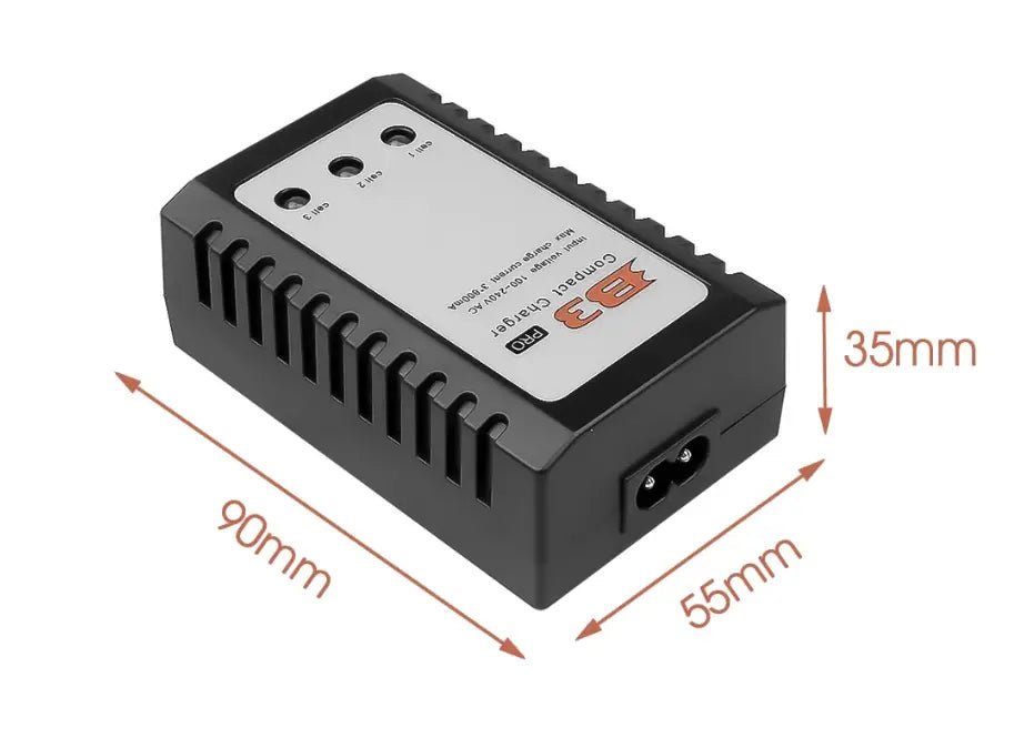 Cargador De Batería - 2s & 3s 10W B3 Pro - Enchufe 220v - Jugueteria del Sur