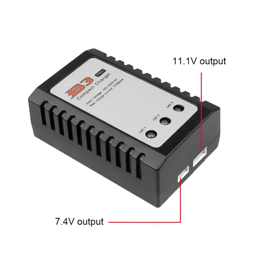 Cargador De Batería - 2s & 3s 10W B3 Pro - Enchufe 220v - Jugueteria del Sur