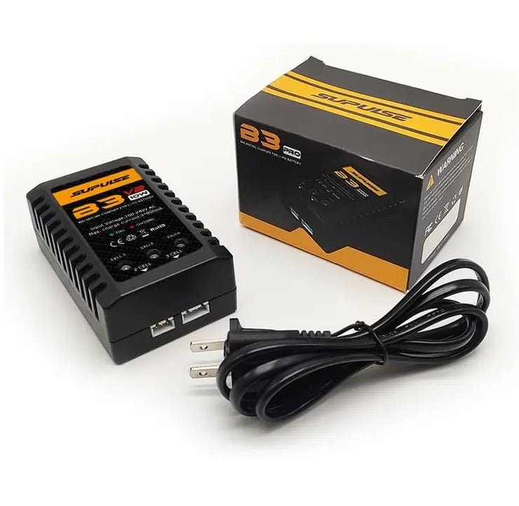 Cargador De Batería - 2s & 3s 10W B3V2 Pro Enchufe 220v - SUPULSE - Jugueteria del Sur