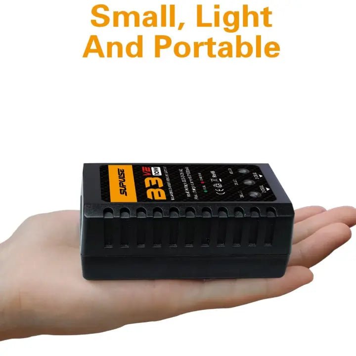 Cargador De Batería - 2s & 3s 10W B3V2 Pro Enchufe 220v - SUPULSE - Jugueteria del Sur