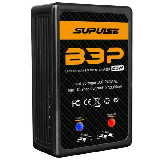 Cargador De Batería - 2s & 3s 25W B3 Pro Enchufe 220v - SUPULSE - Jugueteria del Sur