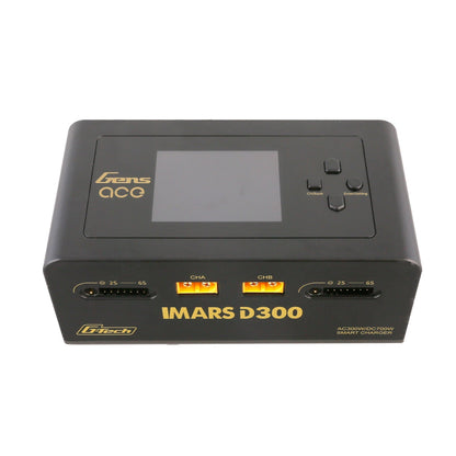 Cargador De Batería - Gens Ace iMars D300 Doble Canal - 1s a 6s 16A AC 300W / DC 700W - Jugueteria del Sur