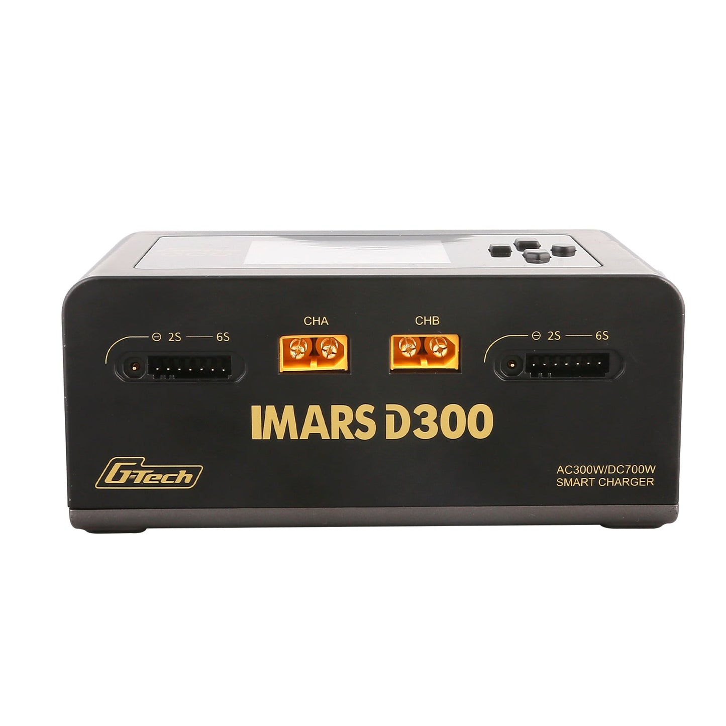 Cargador De Batería - Gens Ace iMars D300 Doble Canal - 1s a 6s 16A AC 300W / DC 700W - Jugueteria del Sur