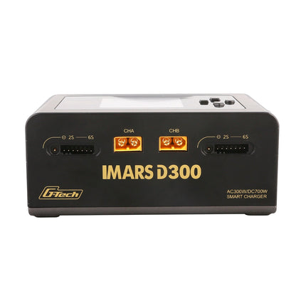 Cargador De Batería - Gens Ace iMars D300 Doble Canal - 1s a 6s 16A AC 300W / DC 700W - Jugueteria del Sur