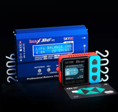 Cargador De Batería - Skyrc B6 Neo - 1s A 6s 10a 200w - Jugueteria del Sur