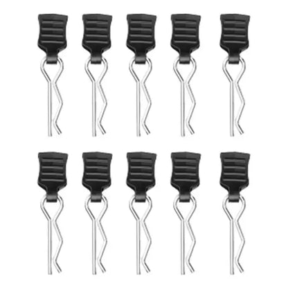 Clips R De Carrocería Rc 1/10 Auto Control Remoto Hobby 10un - Jugueteria del Sur