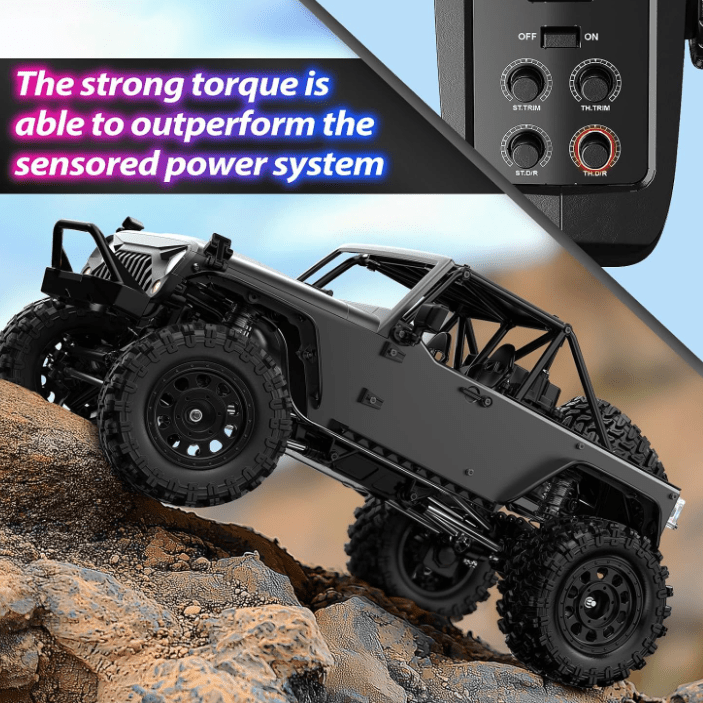 Crawler RC 1/12 4WD Brushless - MJX Hyper Go H12Y - Jugueteria del Sur