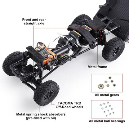 Crawler RC 1/24 Toyota Tacoma - FMS FCX24M - Jugueteria del Sur