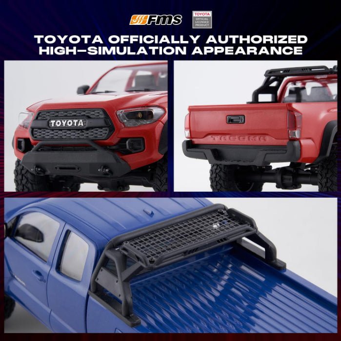 Crawler RC 1/24 Toyota Tacoma - FMS FCX24M - Jugueteria del Sur