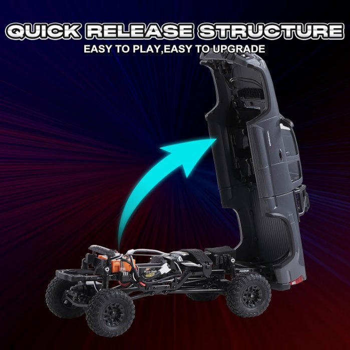 Crawler RC 1/24 Toyota Tacoma - FMS FCX24M - Jugueteria del Sur