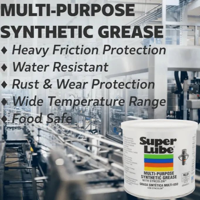 Grasa Profesional SUPER LUBE Sintética - CVD, Rótulas y Engranajes - 85g 21030 - Jugueteria del Sur