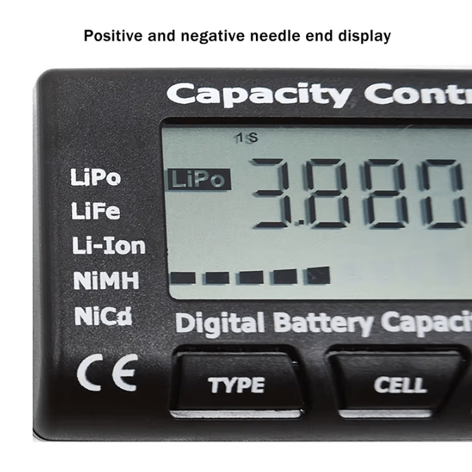 Medidor de Carga Bateria - Digital 7 - 1S a 7S - Jugueteria del Sur