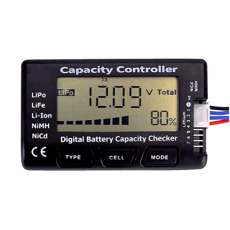 Medidor de Carga Bateria - Digital 7 - 1S a 7S - Jugueteria del Sur