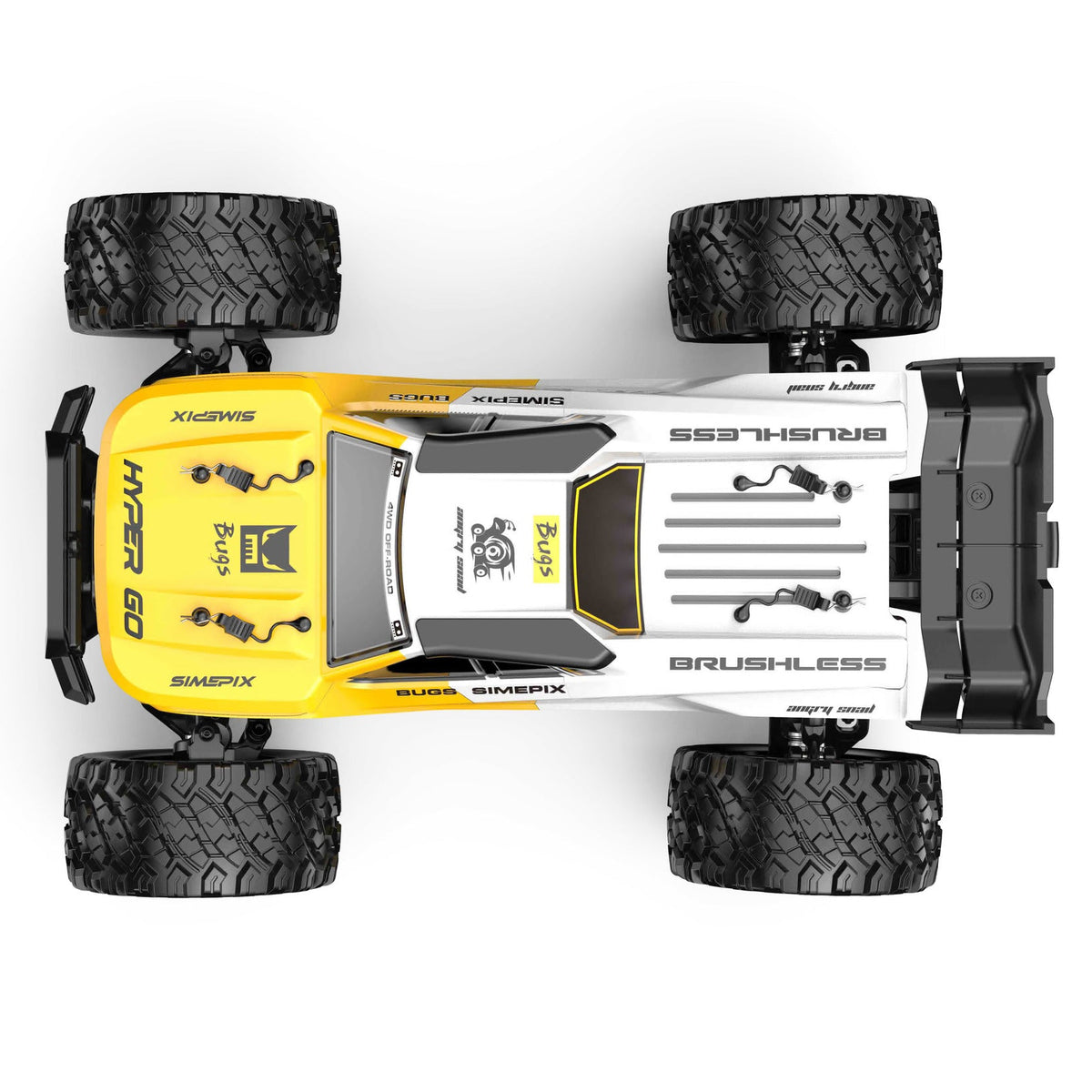 Monster Truck RC 1/14 4WD Brushless - MJX Hyper Go 14207