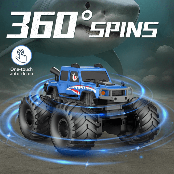 Monster King 4x4 Waterproof Anfibio - JJRC Q215 - Jugueteria del Sur