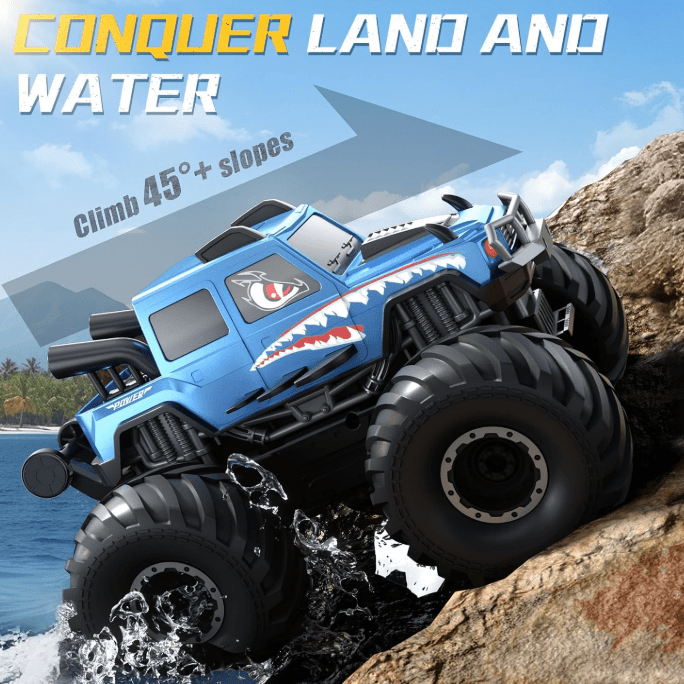 Monster King 4x4 Waterproof Anfibio - JJRC Q215 - Jugueteria del Sur