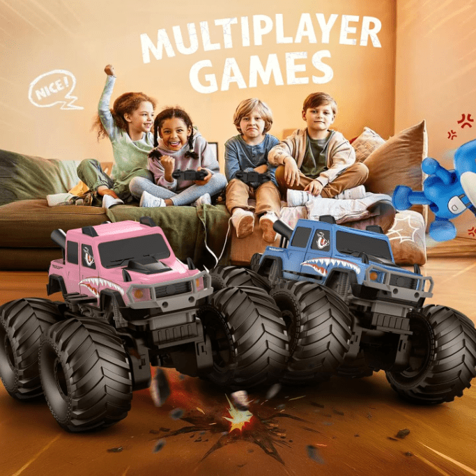 Monster King 4x4 Waterproof Anfibio - JJRC Q215 - Jugueteria del Sur