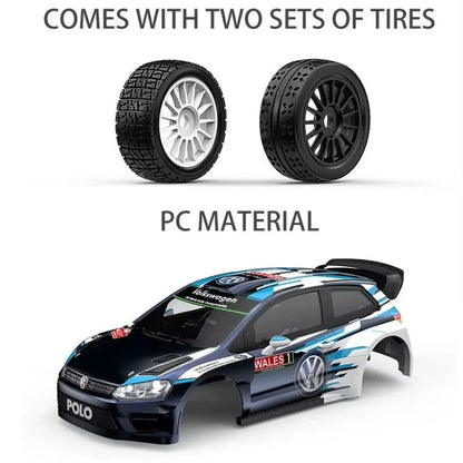 Rally RC 1/7 VW Polo R WRC - MJX Hyper Go 7304 - Jugueteria del Sur