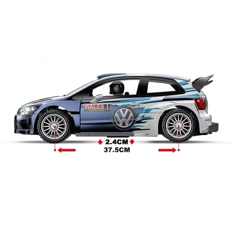 Rally RC 1/7 VW Polo R WRC - MJX Hyper Go 7304 - Jugueteria del Sur