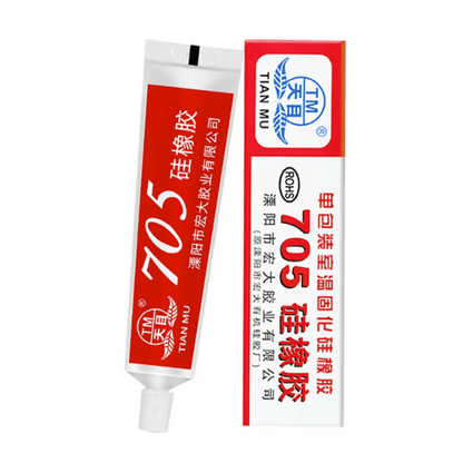 Sellador de Silicona 705 – Impermeabilizante para Placas y Componentes Eléctricos - 45g - Jugueteria del Sur