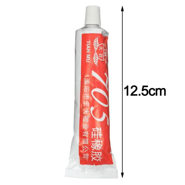 Sellador de Silicona 705 – Impermeabilizante para Placas y Componentes Eléctricos - 45g - Jugueteria del Sur