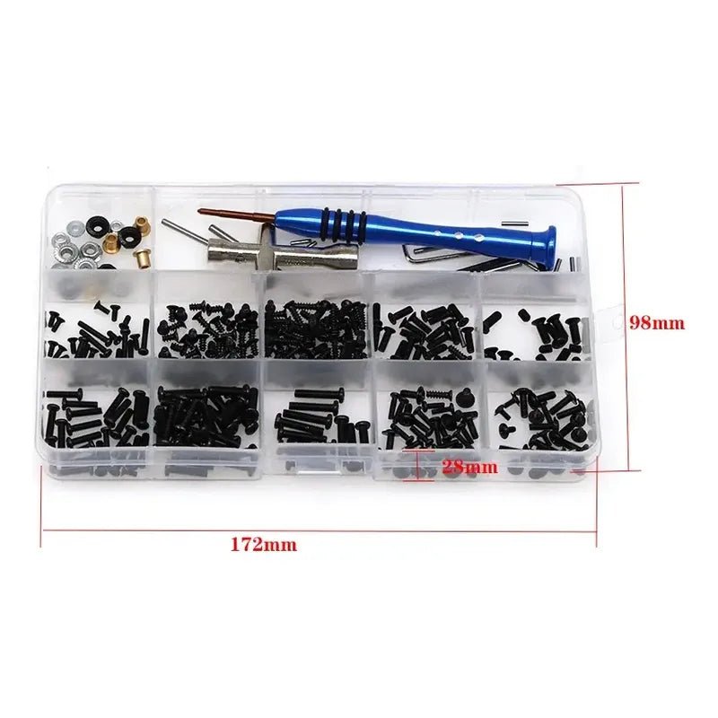 Set De Herramientas Tornillos Auto Control Remoto Hobby Rc - Jugueteria del Sur
