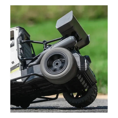 Vehículo Rc Moto Triciclo Sonido Y Humo Control Remoto 1:16 Blanco - Jugueteria del Sur